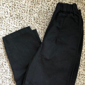 Andy Trousers - Black Cotton Canvas - S-T